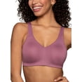 thumbnail image 1 of Vanity Fair Women's Wireless Bra, Soft Smoothing Fabrics, Simple Sizing Available S-3XL, Breathable Cups-Enchanted Mauve, 1 of 6