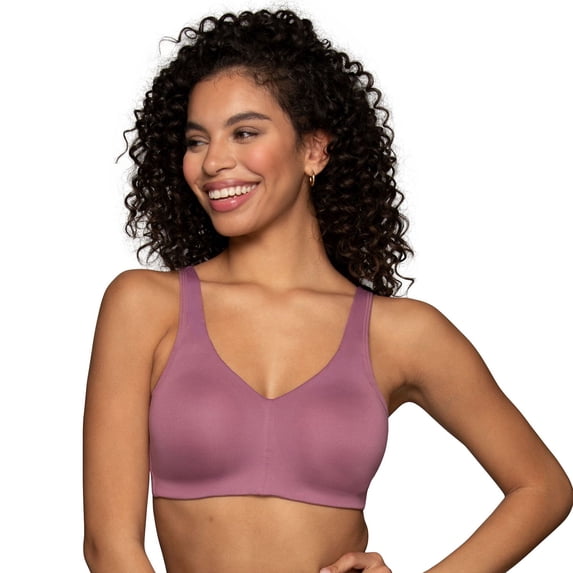 Vanity Fair® Beyond Comfort Simple Sizing Wireless Bra 72204 Color: Enchanted Mauve Size: X LARGE