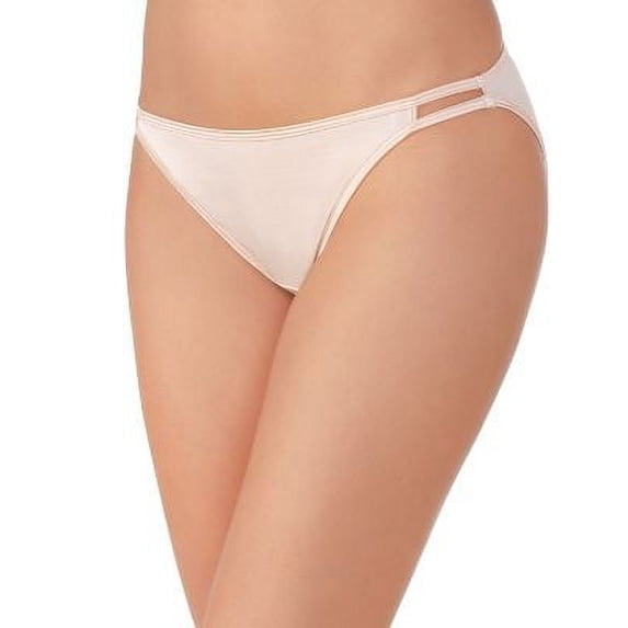 Vanity Fair Body Shine Illumination String Bikinis, Rose Beige, 5