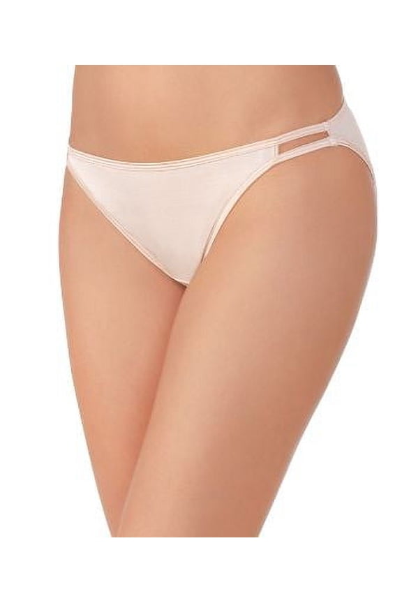 Body Shine Illumination String Bikinis, Rose Beige, 5