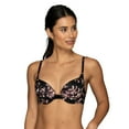 thumbnail image 1 of Vanity Fair® Extreme Ego Boost Push-Up Bra 2131101 by Lily of France Color: Lunar Garden Print Size: 34 B, 1 of 4
