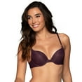 thumbnail image 1 of Vanity Fair® Extreme Ego Boost Push-Up Bra 2131101 by Lily of France Color: Midnight Plum Pattern Size: 36 C, 1 of 5
