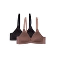 thumbnail image 1 of Vanity Fair Girls Bras, 2-Pack Wireless Molded Pullover Scoop Back, Sizes 32A-38A, 1 of 2
