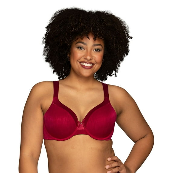 Vanity Fair® Illumination Full-Figure Bra 76338 Color: Holly Red Size: 42 C
