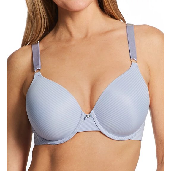 Vanity Fair Lingerie® Beauty Back Full-Coverage Bra 75345 Color: Romance Blue Stripe Size: 38 D