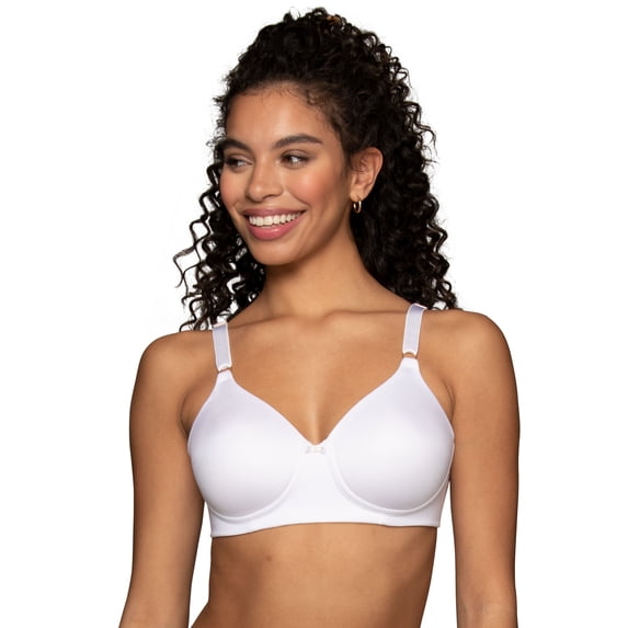 Vanity Fair Lingerie Women's Beauty Back Full Coverage Smoothing Wireless Bra, Style 72345