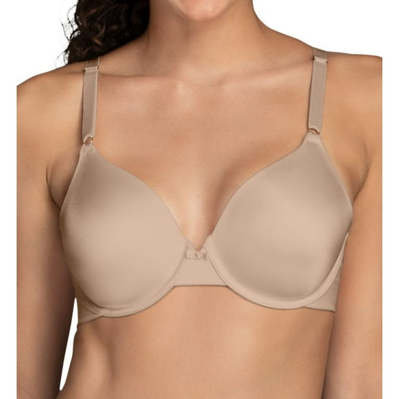 Vanity Fair Lingerie Women's Beauty Back Full Coverage Underwire Smoothing Bra, Style 75345