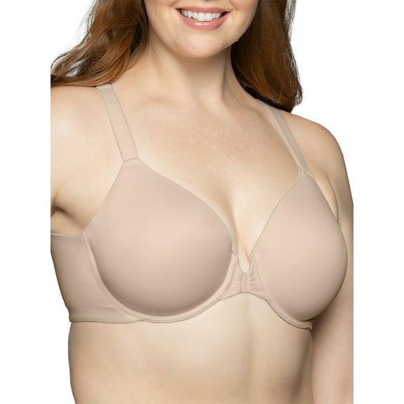 Vanity Fair Lingerie Women's Beauty Back Full Figure Front Close Underwire Bra, Style 76384
