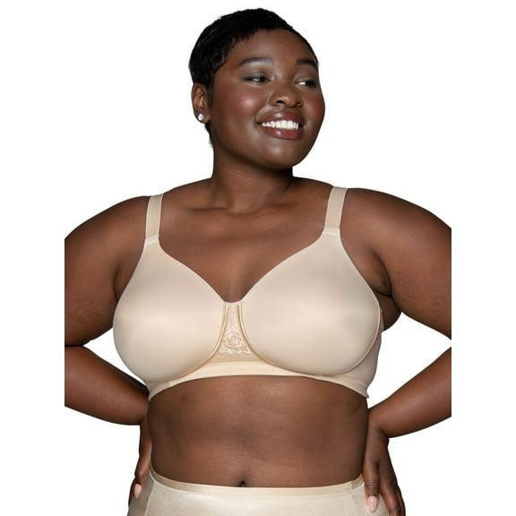 Vanity Fair Lingerie Women's Beauty Back Full Figure Smoothing Wireless Bra, Style 71380