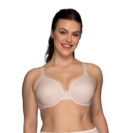 Vanity Fair Lingerie Women's Beauty Back Smoothing Underwire Bra, 4 Way Stretch Fabric, Lightly Lined Cups, Style 76380