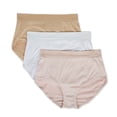 thumbnail image 1 of Vanity Fair Lingerie Women's Beyond Comfort Seamless Waistband Brief Underwear, 3-Pack, 1 of 6