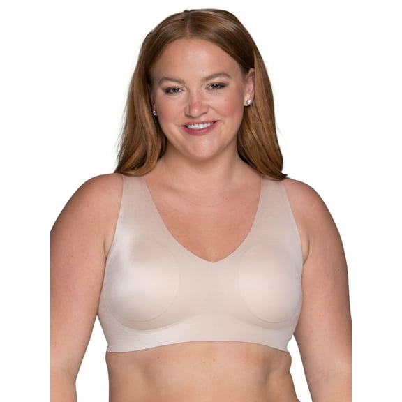 Vanity Fair Lingerie Women's Beyond Comfort Sleek and Smooth Wireless Bra, Style 72037