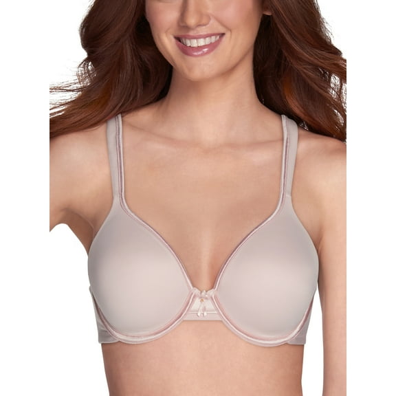 Vanity Fair Lingerie Women's Body Caress 2-Way Convertible Straps Full Coverage Underwire Bra, Style 75335
