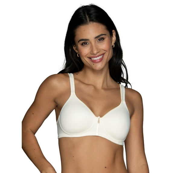 Vanity Fair Lingerie Women's Body Caress 2-Way Convertible Straps Full Coverage Wireless Bra, Style 75335