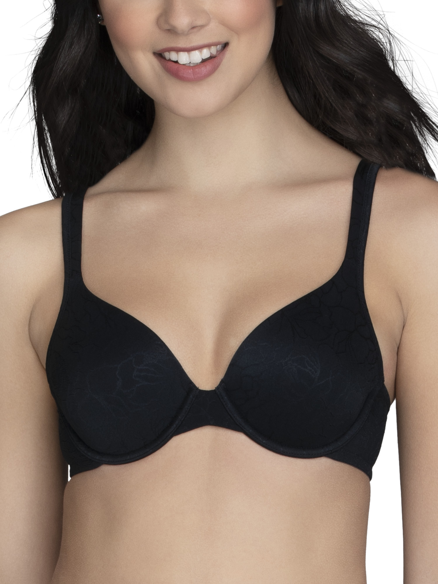 Vanity Fair Women's Reggiseno Copertura Totale Quasi Invisibile 75201 - Morbido, Senza Ferretto, Perfetto Sotto Le T-Shirt