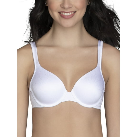 Vanity Fair Lingerie Women's Body Shine Full Coverage Underwire Bra, Style 75298