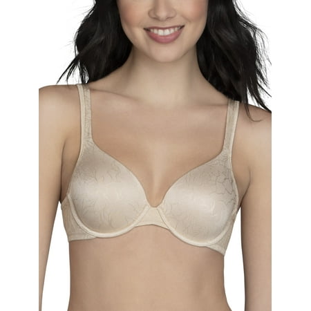 Vanity Fair Lingerie Women's Body Shine Full Coverage Underwire Bra, Style 75298
