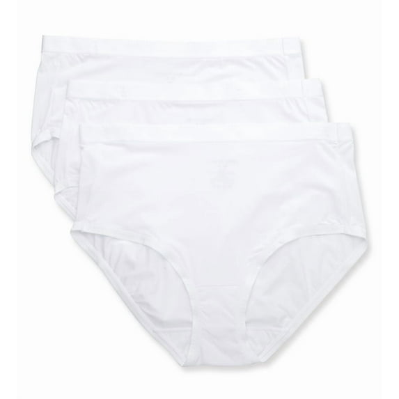 Vanity Fair Lingerie Women's Comfort Where It Counts Brief Underwear, 3-Pack