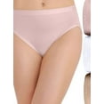 thumbnail image 1 of Vanity Fair Lingerie Women's Comfort Where It Counts Hi-Cut Underwear, 3-Pack, 1 of 3