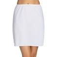 thumbnail image 1 of Vanity Fair Lingerie Women's Everyday Layers Double Slit Half Slip - Sleek Nylon, Smooth Fit, Multiple Lengths, 1 of 5