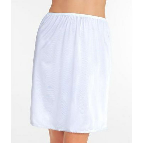 Vanity Fair Lingerie Women's Everyday Layers Single Slit Half Slip - Sleek Nylon, Smooth Fit, Multiple Lengths