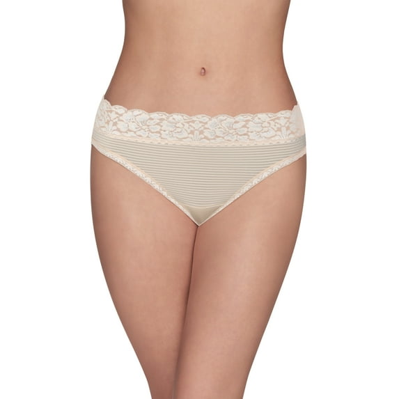 Vanity Fair Lingerie Women's Flattering Lace Bikini Underwear