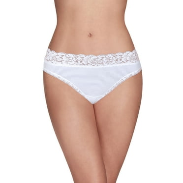 Vanity Fair Lingerie Women's Flattering Lace Bikini Underwear