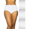 thumbnail image 1 of Vanity Fair Lingerie Women's Flattering Lace Brief Underwear, 3-Pack, 1 of 4