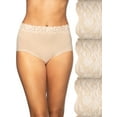 thumbnail image 1 of Vanity Fair Lingerie Women's Flattering Lace Brief Underwear, 3-Pack, 1 of 3