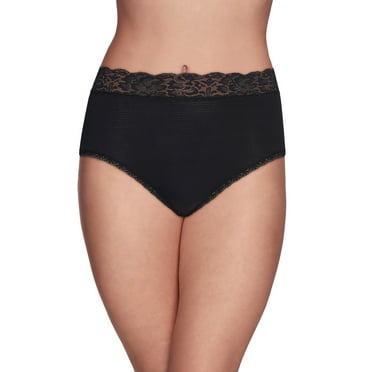 Vanity Fair Lingerie Women's Flattering Lace Brief Underwear