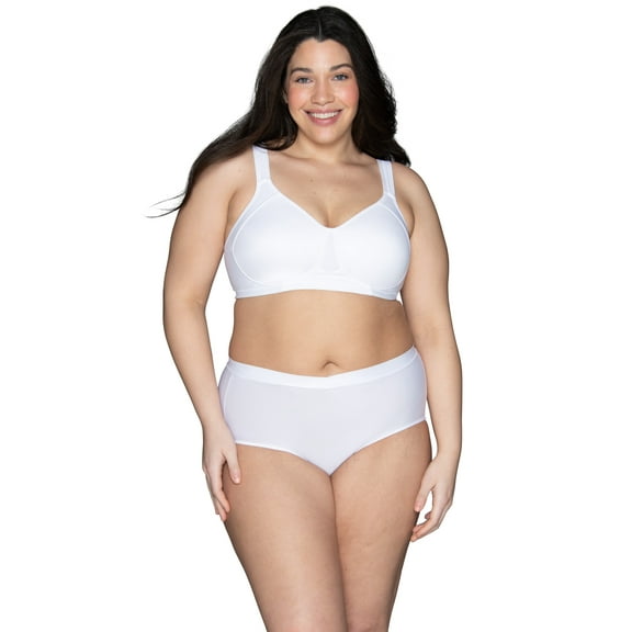 Vanity Fair Lingerie Women's Full-Figure Wireless Sport Bra, Medium Impact, Style 71500