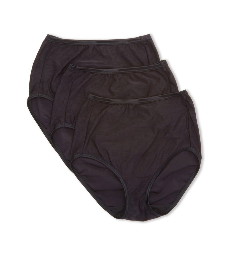Vanity Fair Lingerie Women's Illumination Brief Panties, Silky Stretch Underwear, Multipacks, Sizes M - 3XL