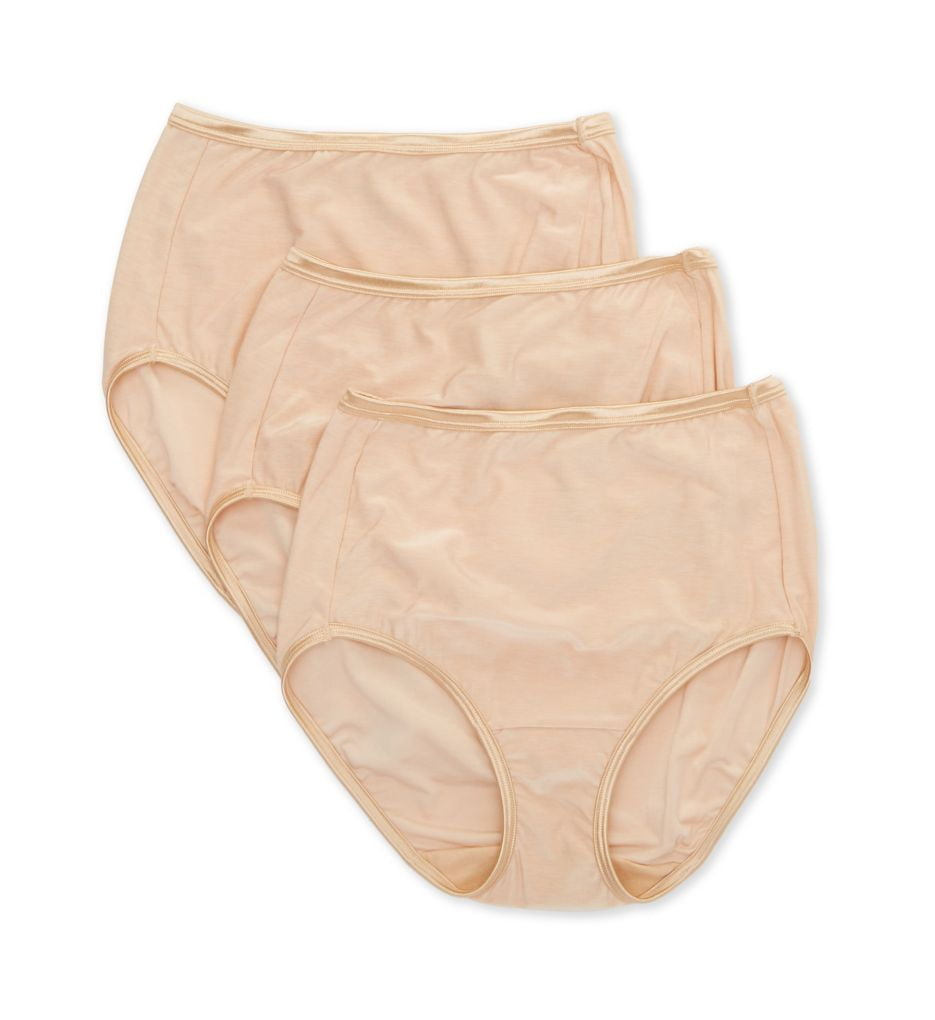 Vanity Fair Lingerie Women's Illumination Brief Panties, Silky Stretch Underwear, Multipacks, Sizes M - 3XL
