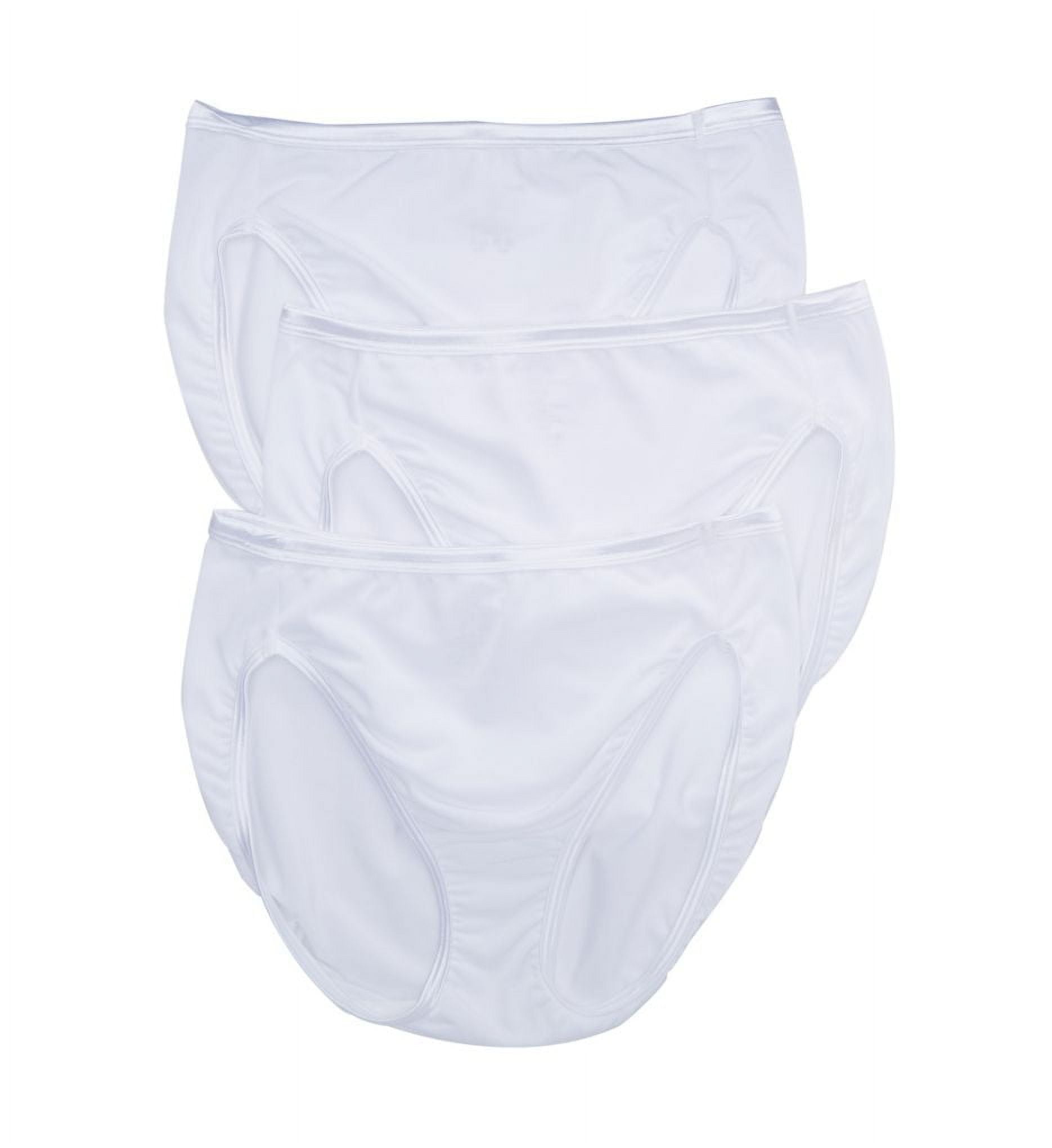 Vanity Fair Lingerie Women's Illumination Hi-Cut Panties, Silky Stretch Underwear, Multipacks, Sizes M - 3XL