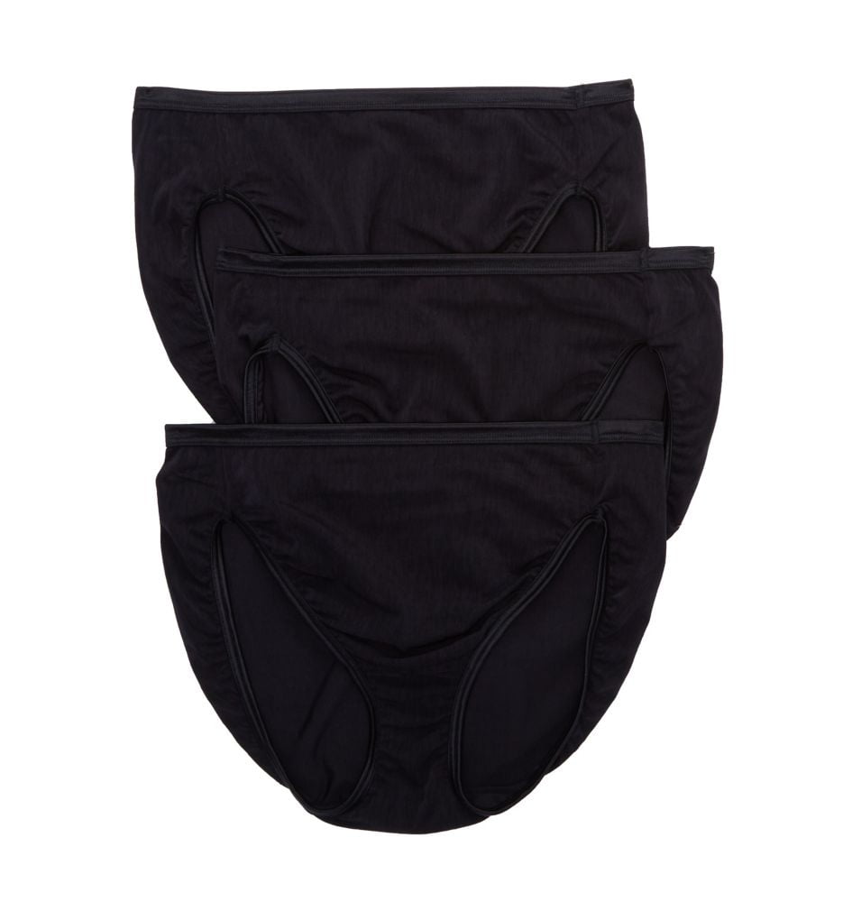 Vanity Fair Lingerie Women's Illumination Hi-Cut Panties, Silky Stretch Underwear, Multipacks, Sizes M - 3XL