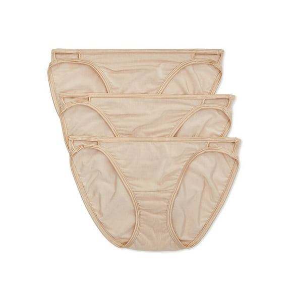 Vanity Fair Lingerie Women's Illumination String Bikini Underwear, 3-Pack