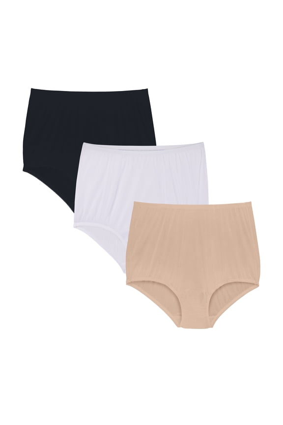 Women's Perfectly Yours Ravissant Tailored Full Brief Underwear, 3-Pack