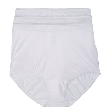 Vanity Fair Lingerie Women's Perfectly Yours Ravissant Tailored Full Brief Underwear, 3-Pack