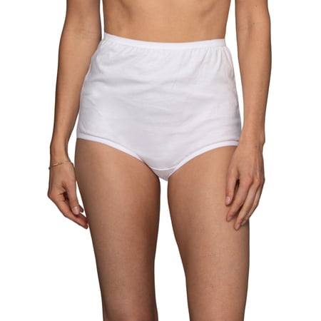Vanity Fair Lingerie Women's Perfectly Yours Tailored Cotton Full Brief Underwear