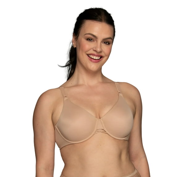 Vanity Fair Radiant Women's Underwire Bra - 2-Ply Back and Side Smoothing, Full Coverage Support, Style 3476571