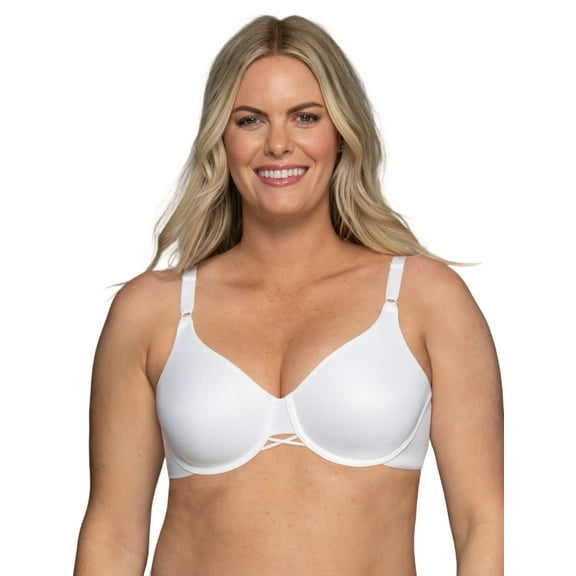Vanity Fair Radiant Women's Underwire Bra - 2-Ply Back and Side Smoothing, Full Coverage Support, Style 3476571