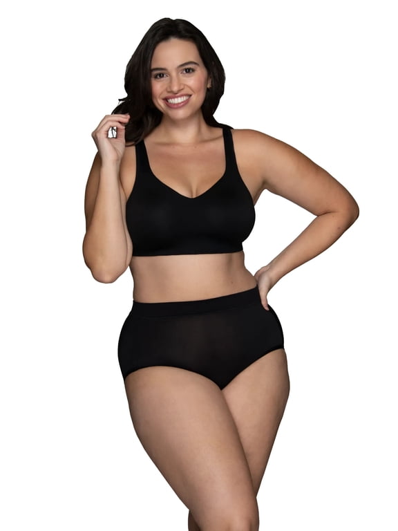 Collection Women's 360 Comfort Brief Underwear, 3 Pack, Sizes S-5XL