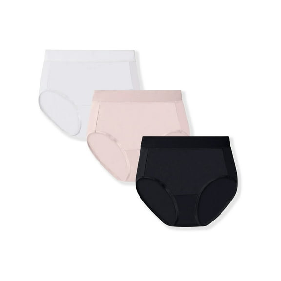 Vanity Fair Radiant Collection Women's 360 Comfort Brief Underwear, 3 Pack, Sizes S-5XL