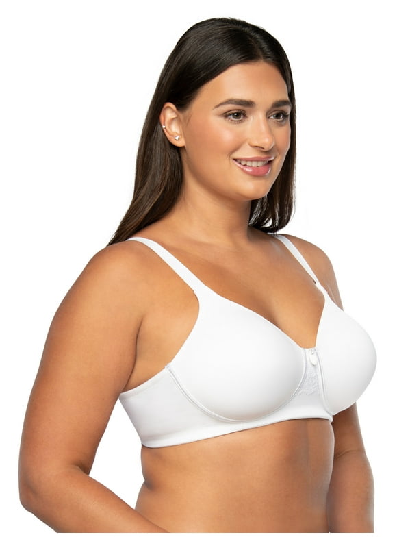Vanity Fair Radiant Collection Women's Wireless Bra - Back and Side Smoothing, Full Coverage Support, Style 3471381