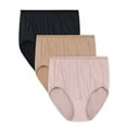thumbnail image 1 of Vanity Fair Radiant Women's Comfort Stretch Brief Underwear, 3 Pack, 1 of 12