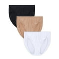thumbnail image 1 of Vanity Fair Radiant Women's Comfort Stretch Hi-Cut Underwear, 3 Pack, 1 of 10