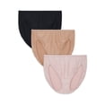 thumbnail image 1 of Vanity Fair Radiant Women's Comfort Stretch Hi-Cut Underwear, 3 Pack, 1 of 11