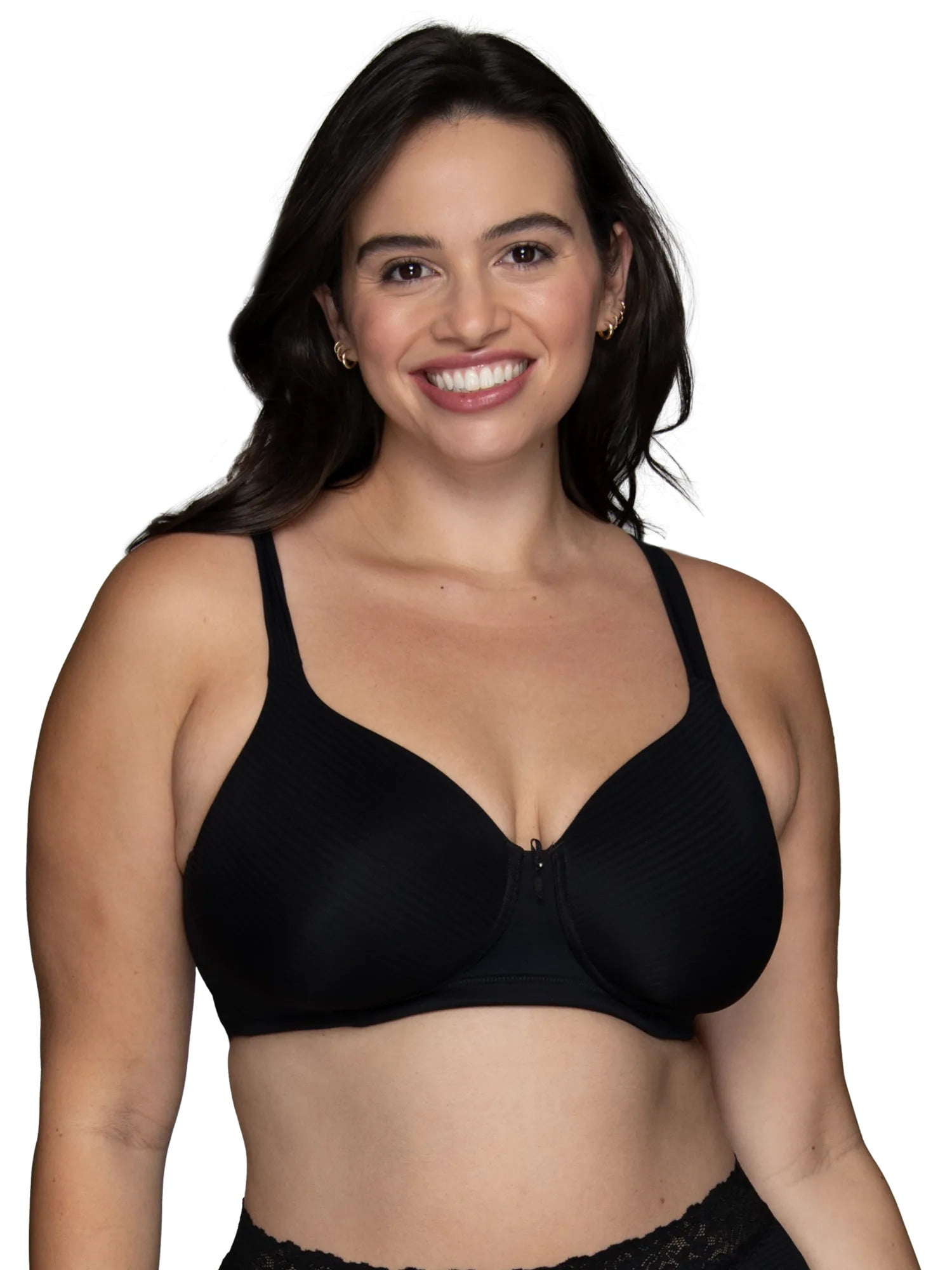 Vanity Fair Radiant Women's Wireless Bra - Full Coverage Comfort, T-Shirt Bra, Convertible Straps, Style 3472389