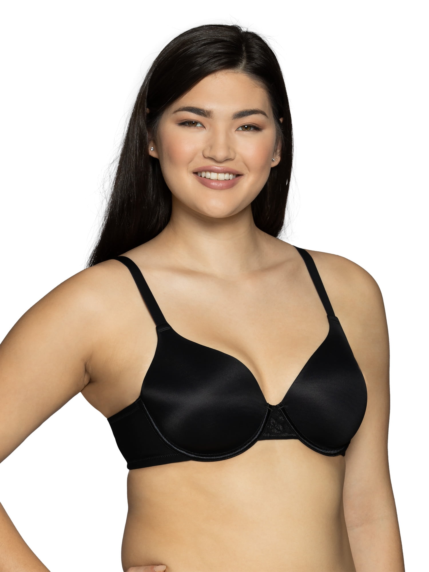 VANITY FAIR 76571 Radiant Smooth Bra Unlined Underwire Womens 38C Black NEW  NWT $22.95 - PicClick