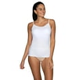 thumbnail image 1 of Vanity Fair Radiant Women's Lace Cami, Silky Stretch Microfiber, Adjustable Straps, Layering Top, Sizes S-4XL, 1 of 9